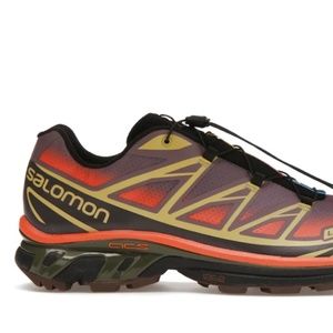 Salomon Xt-6 Skyline Purple and Orange
